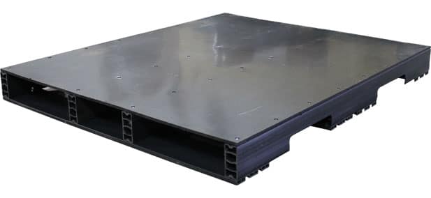 Flat Top Plastic Pallet D, Stock Plastic Pallets