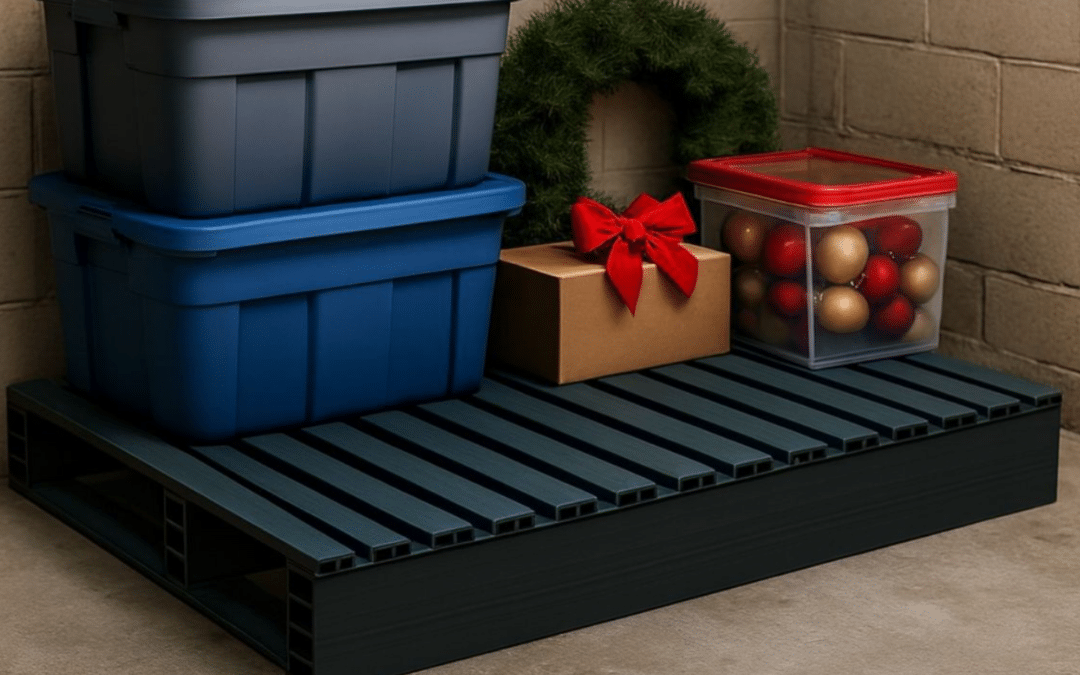Why a Plastic Pallet Is the Smart Way to Store Holiday Decorations After Christmas